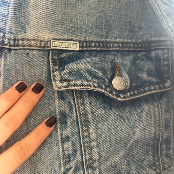 Vintage Guess Denim Jacket - Picture 5 of 13